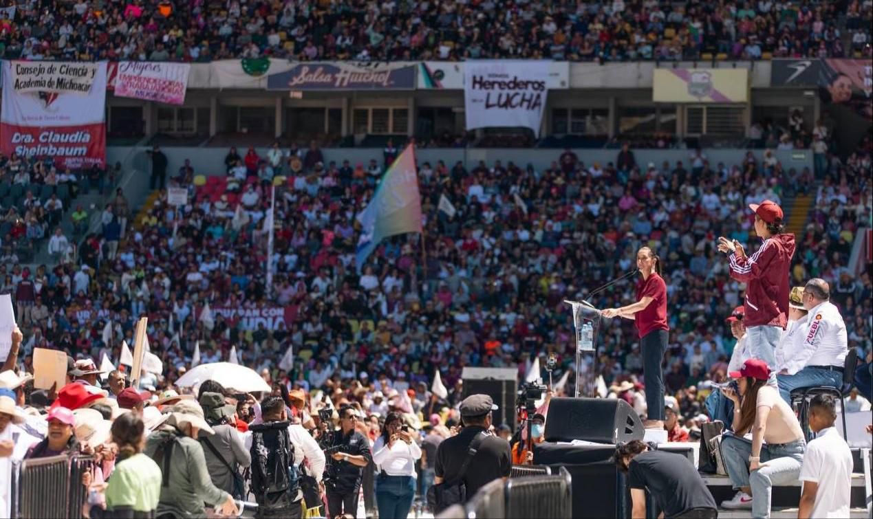 MÁS DE 2 MILLONES 270 MIL PERSONAS MUESTRAN SU APOYO A CLAUDIA ...