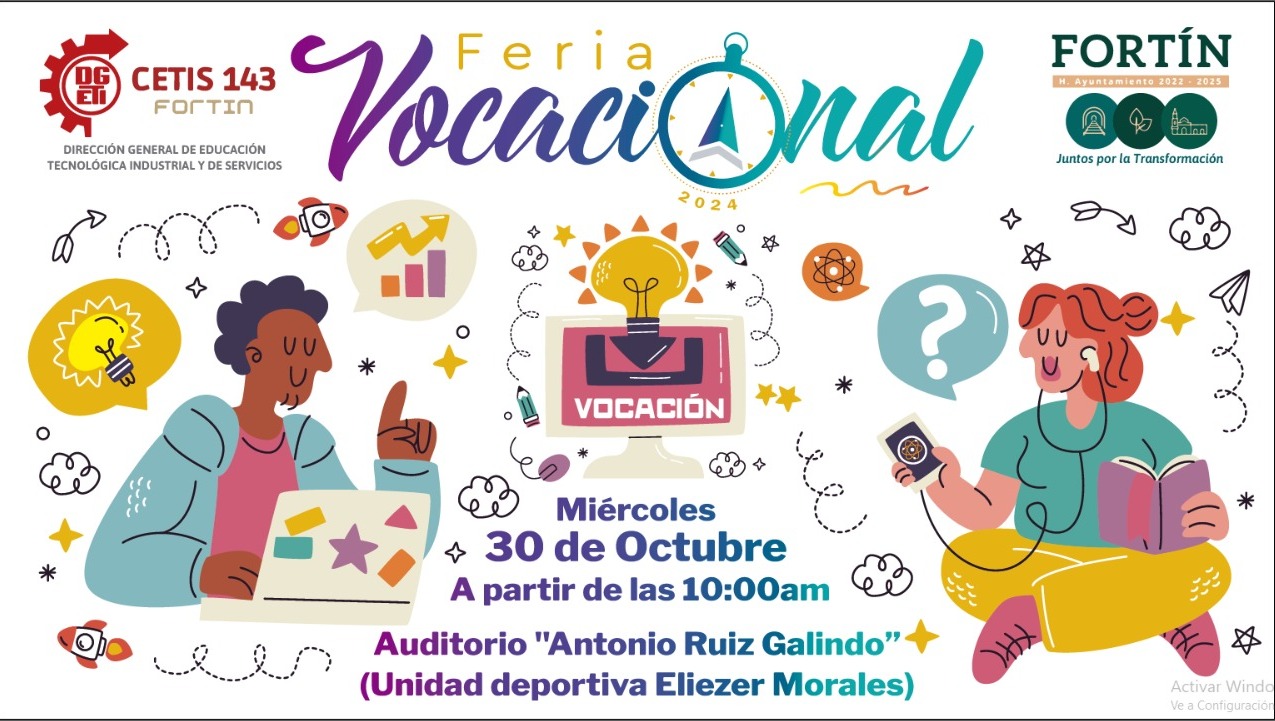 nvita CETIS a Feria Vocacional - En Conexión