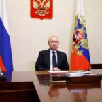 Putin chairs a Security Council meeting in Russia